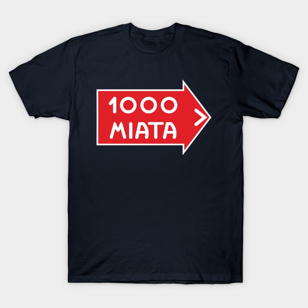 Mille Miata T-Shirt by hattorihanz0